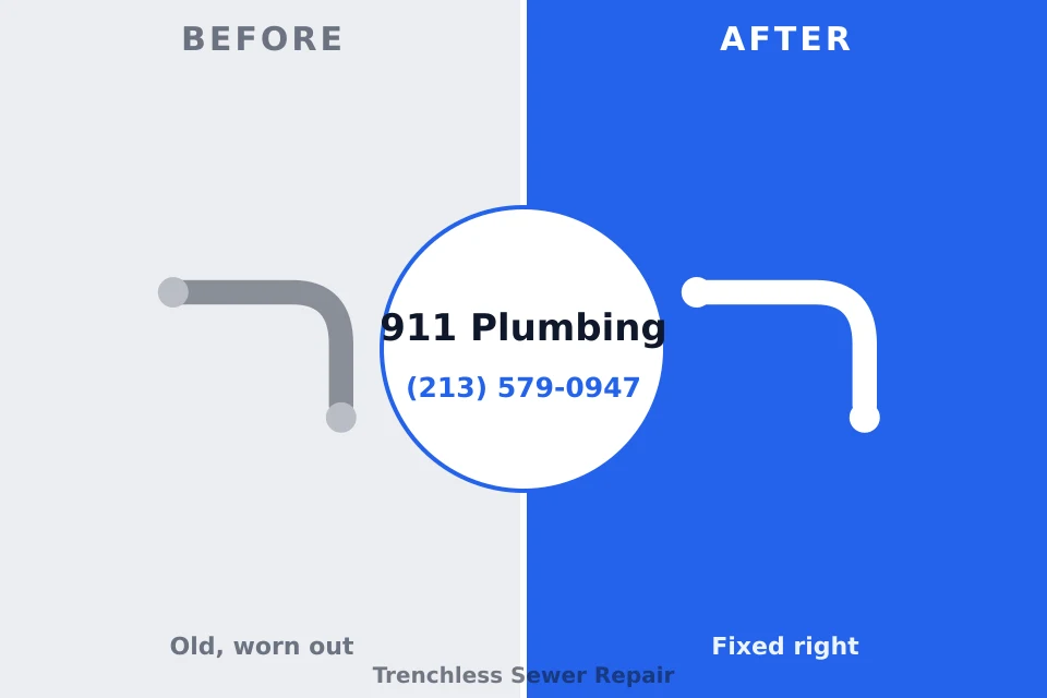 Before and after: plumbing repair Palisades Park, NJ